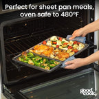Premium Nonstick Divided Baking Sheet, 11 x 17-Inch - view 3