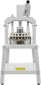 Manual Dough Divider 24pcs, Commercial Dough Dividing Cutting Machine, Stainless Steel Dough Cutter for Bakery, Pizzeria