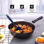 Silicone Rubber BPA-Free Spatula Set, Set of 5, Classic Blue - view 4