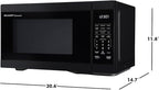SHARP Countertop Microwave Oven with Removable 12.4" Carousel Turntable, 1000 Watt, 1.1 Cubic Feet, Black