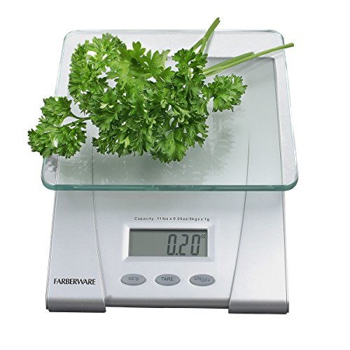 Professional Electronic Glass Kitchen and Food Scale, 11-Pound, SILVER - 5083276 - view 2