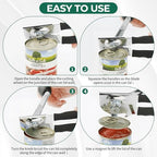 Commercial Can Opener Manual Heavy Duty for Seniors for Kitchen - view 4