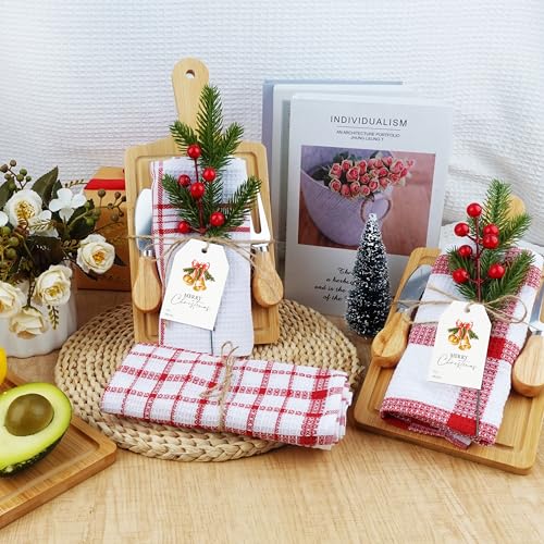 6 Set Christmas Wooden Cutting Board Kit, Kitchen Gift Set - view 3