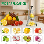Commercial Easy Wedger Lemon Cutter Fruit Orange Lime Slicer 8 Section 304 Stainless Steel Blade Vegetable Tomatoe Potatoe Chopper Dicer for Home Bar Restaurant - view 6