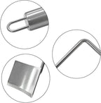 2pack Long Handle Corn Stripping Tool,Corn on the Cob Remover,Corn Peeler for Easy Clean Stripper Tool