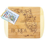 A Slice of Life Florida Engraved Map Cutting Board - view 4