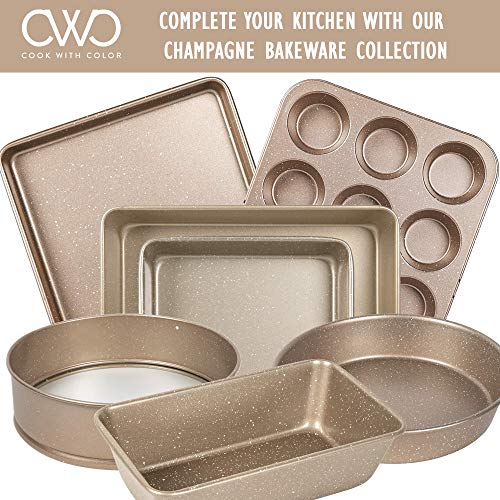 Bakeware Non Stick Baking Sheet, Champagne, 9x13 Cookie Sheet - view 6