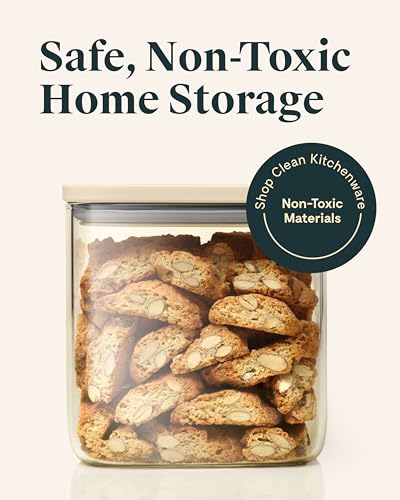 2.5 qt Glass Airtight Food Storage Containers with Lids - view 2