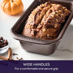 Nonstick Bakeware Set with Nonstick Cookie Sheet, Bread Pan, Bakings Pan and Cake Pans - 5 Piece, Chocolate Brown - view 6