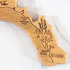 Destination Alaska State Shaped Cutting Board - view 6
