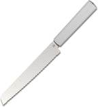 7.5" Serrated Bread Knife for Homemade Bread, Razor Sharp AR-RPM9 Steel & Innovative Wavy Edge, Professional Serrated Knife for Sourdough Bread Cake, Gift Box for Baker Home Chefs