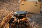 Yellowstone Cast Iron 2-in-1 Combo Cooker, 10.5 Inches - view 3