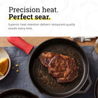 Pre-Seasoned Cast Iron Skillet with Hot Handle Holder, 10.25 Inches - view 5