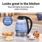1 Liter Electric Tea Kettle, Water Boiler & Heater - view 5