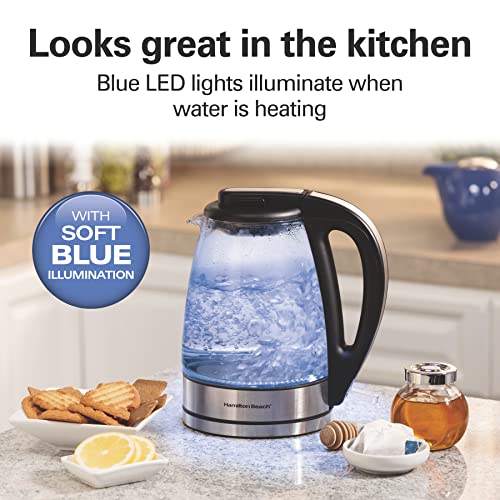 1 Liter Electric Tea Kettle, Water Boiler & Heater - view 5