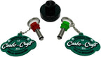 Kombucha.com Carbo-Caps: The Swingtop Slayer and Ultimate Carbonation System for Craft Beer & Kombucha Home Brewing. Viva La Revolución! (35 psi (Medium Carbonation), 1 Carbo-Cap + PRV)