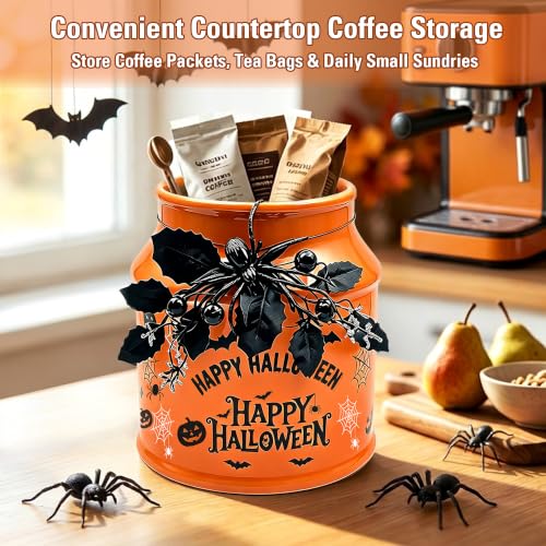 Halloween Kitchen Decor, Halloween Ceramics Utensil Holder - view 7