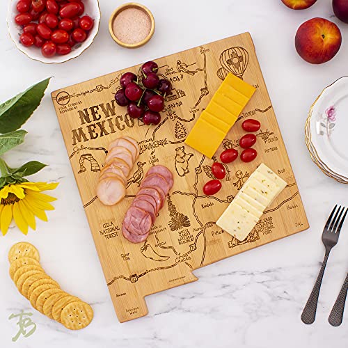 Destination New Mexico State Shaped Cutting Board - view 2