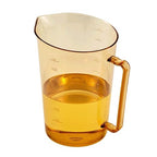 Cambro 400MCH150 High Heat Measuring Cup 4 Quart Amber Case of 1
