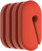 Universal Slicon Pot Clip/Cup Clip for Temperature Probe of Deep Fryer,Candy Pot, Probe Organizer (Pack of 2)