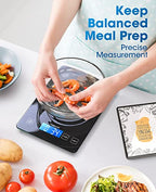 Digital Kitchen Food Scale 22lb for Cooking Baking - view 2