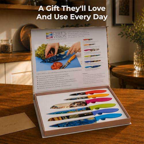 Masterpiece Knife Set, 6-Piece Stainless Steel Kitchen Knives - view 5