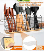 Extra Large Utensil Holder for Kitchen Counter -15.7"x 6.7"x 4.4" - view 5