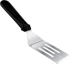 Metal Spatulas for kitchen Use, Pieces Professional Serving Spatula with Heat Resistant Handle, 9.8 Inch Stainless Steel Spatula Ideal for Pancakes, Eggs, Griddle Scraper, BBQ or Desserts