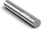 Milk Frother Handheld, Battery Operated Travel Coffee Frother Milk Foamer Drink Mixer with 2 Stainless Steel Whisks for Hot Chocolate, Batteries Included, Silver