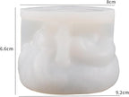 Flying Stone Dragon Animal Cylinder Candle & Resin Mold - Resin Casting Silicone Molds for Home Decor & Candle Making Wave Spiral Mold