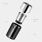 SHARDOR Coffee Grinder Electric, Coffee Bean Electric, Herb, Nut Grain Grinder with 1 Removable Stainless Steel Bowl, Black