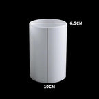 2 Pack Silicone Resin Flower & Candle Mold - Round & 3D Cylinder Molds for Handmade Candles & Soap