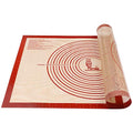 Non-slip Silicone Pastry Mat Extra Large Measurements 28''x 20'' Baking Mat