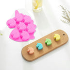 3 Pack Medium Size 7 Cavities Unicorn Silicone Chocolate Mold for Making Unicorn Shape Gummy, Candy, Chocolate, Ice Cube, Jelly, Mousse, Small Cake