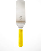 Mercer Culinary Millennia Turner, 8 Inch x 3 Inch Blade, Yellow Handle