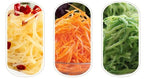 Mini Grater, Stainless Steel Cheese Ginger Vegetable Spices Small Grater for Kitchen (White)