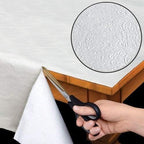 Home Bargains Plus Quilted Heavy Duty Table Pad Protector with Flannel Backing, Cut to Fit, Heat Resistant, Wipe Clean, Protects Table from Spills and Scratches, White, 52” x 144” Rectangle