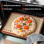 26"x16" Extra Thick Silicone Baking Mat for Pastry and Bread - view 3