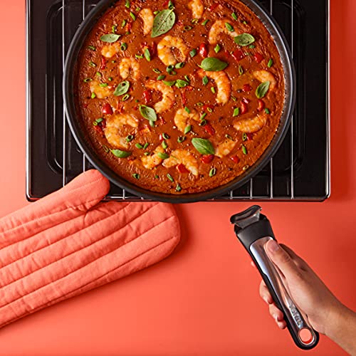 Tefal Ingenio Preference Frying Pan Skillet 22 cm, Stackable Cookware, Stainless Steel, Non-Stick Coating, Induction, Versatility, Space Saving, Temperature Indicator, Made in France L9730302 - view 5