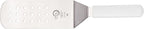 Mercer Culinary Millennia Perforated Turner, 8 Inch x 3 Inch Blade, White Handle
