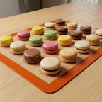 Mrs. Anderson’s Baking Macaron Mat, Oven Safe Silicone Reusable Baking Mat - view 2