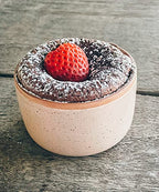 Ceramic Ramekins - 8oz, Set of 6 - Small Oven Safe Baking Dishes/Cups - For Personal Pudding, Creme Brulee, Souffle, Serving Dip, Custard, Ice Cream - Single Mini Bowls - Assorted Neutrals - view 7
