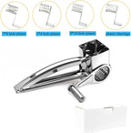 Kitchen Tools Hand Crank Shredder Butter Cheese Grater, Stainless Steel Rotary Grater Handheld Rotary Cheese Grater with 4 Stainless Drum