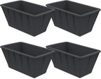 Extra Large Ice Cube Molds 4Pack 32LB Silicone Large Ice Cube Molds for Cold Plunge Tub,Reusable Ice Cube Trays for Freezer,Ice Block Molds for Home Ice Bath,Cold Plunge Accessories,Ice Bath Chiller