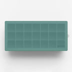 glacio Ice Cube Tray – Small Silicone Molds with Lids, BPA-Free and Flexible for Cocktails and Beverages – Set of 2
