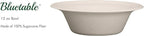 Paper Bowls Disposable Bowls Compostable [1000 Pack] Bulk 12 oz Biodegradable Bowl - Case Pack Good For Hot Soup Chili - Made from 100% Sugarcane, Eco-Friendly Bagasse Bowls Natural [1000 Pack/Case]