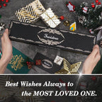 Gifts for Men Dad Christmas Day from Daughter Son Kids, 8 inch Pro German 1.4116 Chef Knife, Best Kitchen Knife Gifts Set for Him husband Birthday Anniversary 20 cm - view 5