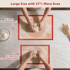 Non-slip Silicone Pastry Mat Extra Large Measurements 28''x 20'' Baking Mat - view 2