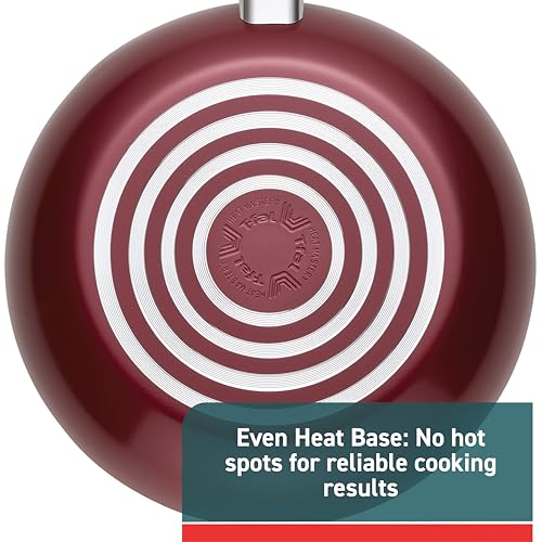 Essence, 20 Piece Non-Stick pots and pans Cookware Set, Red - view 5