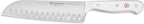 WÜSTHOF Gourmet White 7" Hollow Edge Santoku Knife